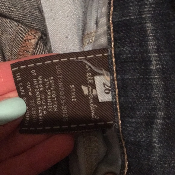 7 for all mankind bootcut jeans - Picture 3 of 3